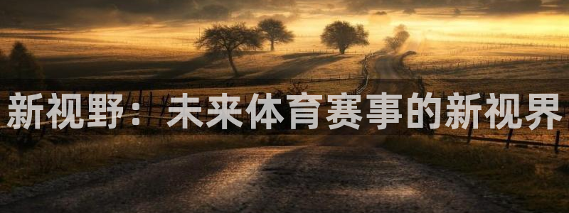 新视野：未来体育赛事的新视界